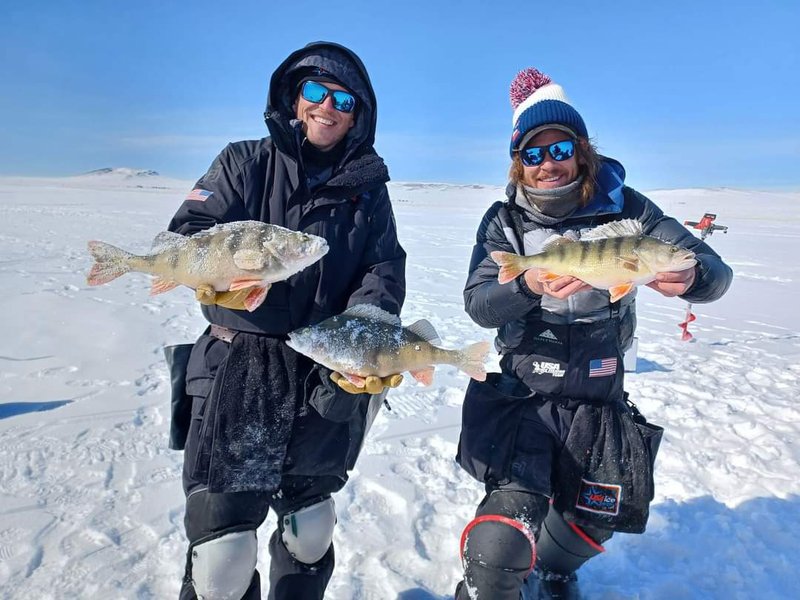 Ice fishing game in United Kigdom