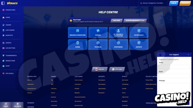 Best wonaco Login in Germany